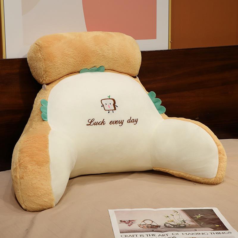 Ice Bean Headboard Cushion: Soft Pillow for Bed, Sofa, or Lumbar Support