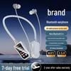 Bluetooth Sports Earphones with Digital Display, Neckband, Long Battery Life, Noise Reduction, Card Slot, and Superior Sound