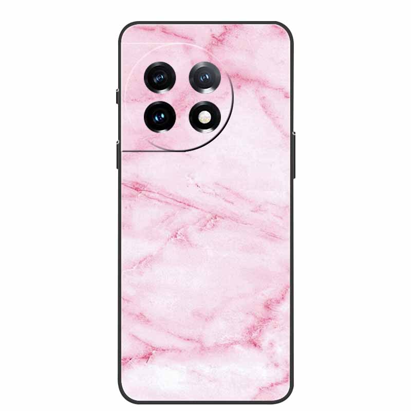 For One Plus 11 Case Marbled Granite Stone Texture Phone Cases for Oneplus 11R Shockproof Soft Cover on for Oneplus11 5G Silicon