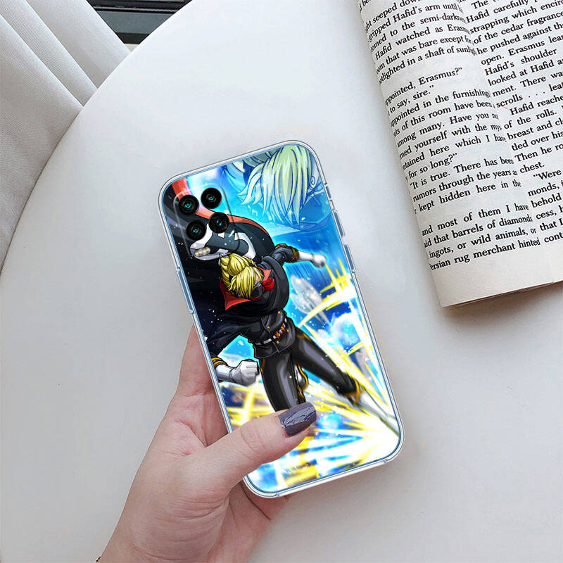 MH123 One Piece Sanji Case for Motorola E7 G6 G7 G8 G9 Plus Power Play G10 G20 G04 E30 E40 E22 E20 E13 E15 G22 G23 G05 G75 G35 G55