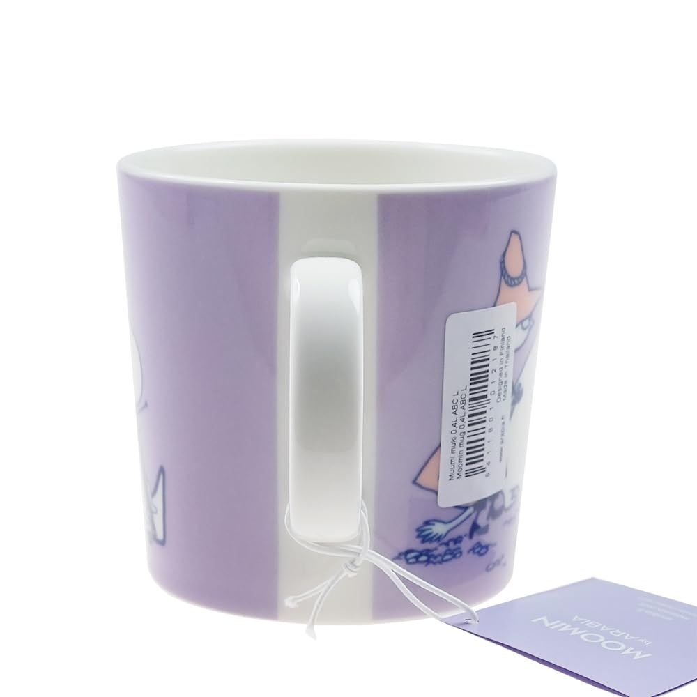 Arabia Moomin Alphabet Mug 400ml "L" [Used]