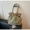 Versatile New Women's Shoulder Bag Cute College Student Lazy Style Class Large Capacity Messenger Tote Women's Bag