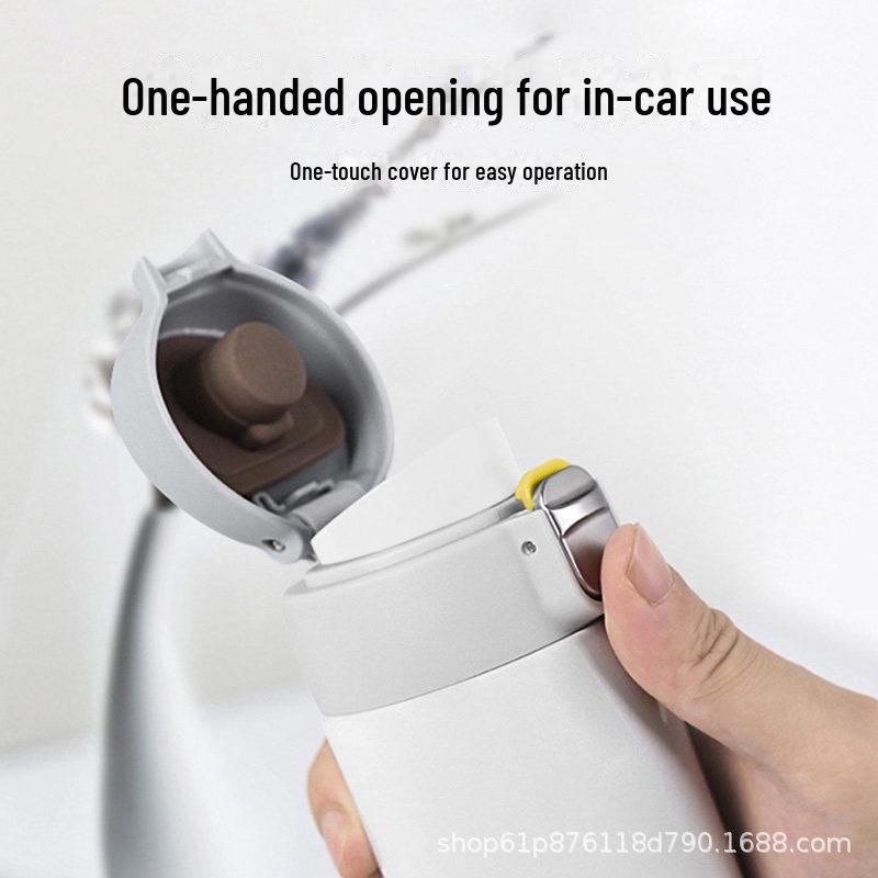 Debo Thomas Thermosbecher: Hochwertig, einfach und tragbar für trendige Studenten. Perfekt für Damen und Herren. Stilvolles und süßes Design.