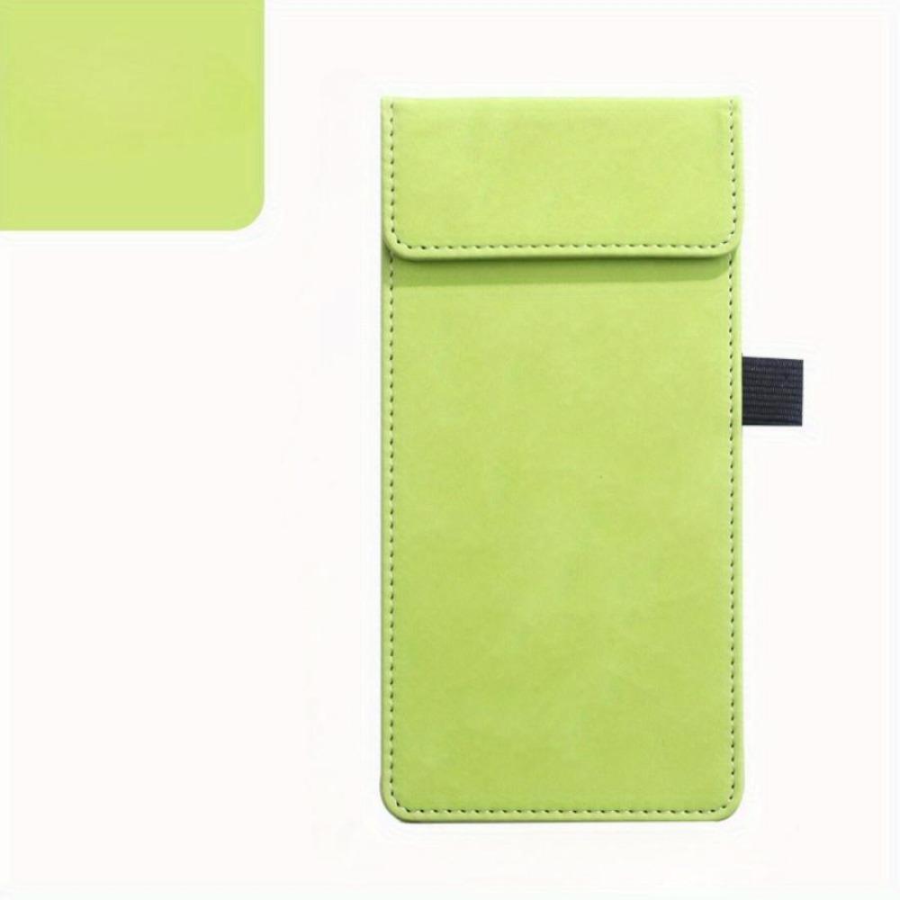 1PC Colorful A6 Bill Clip --PU Writing Pad Signature Plate Hotel Restaurant Commercial Menu Clip Conference Folder