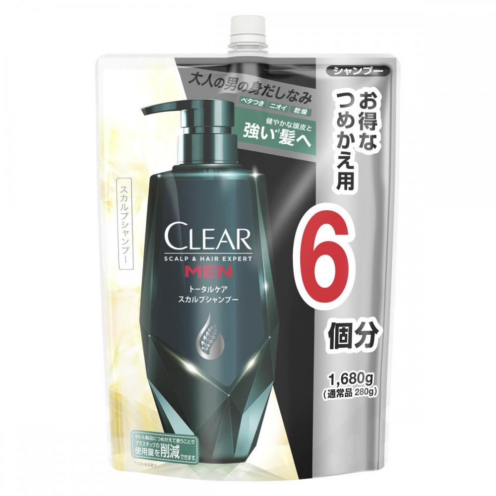 Clear For Men Shampoo Refill Clear For Men Shampoo Refill 1680g