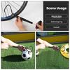 High-Pressure Portable Mini Bicycle Pump with Gauge Schrader Presta Valve Air Inflator for Bike Air Shock Pump