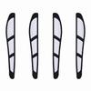 2/4pcs Edges Rearview Mirror Guard Strip Protector Anti-collision Sticker Fashion Cars Accessory
