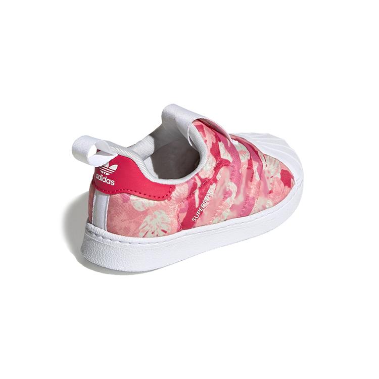 Adidas Originals Superstar Collection Low top Baby Toddler Shoes Pink White Infant Toddler (Unisex) Toddler Shoes FV7481