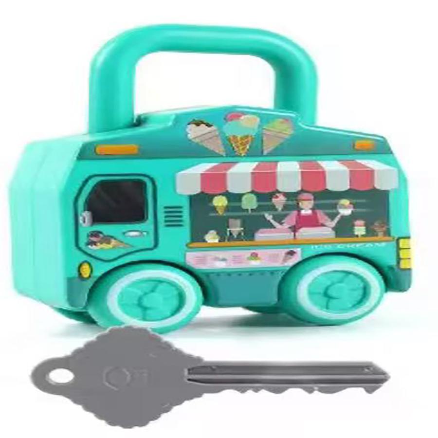 1Pcs- High-Quality Learning High-Quality Lock High-Quality With High-Quality Key High-Quality Car High-Quality Games High-Quality Montessori