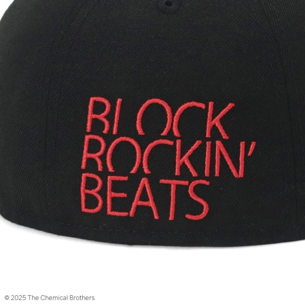 [New Era] Cap 59FIFTY Chemical Brothers Collaboration Black 7 12 5950 TCB BLOCKBOCKIN BEATS BLK RED 14457393 NER36C5270