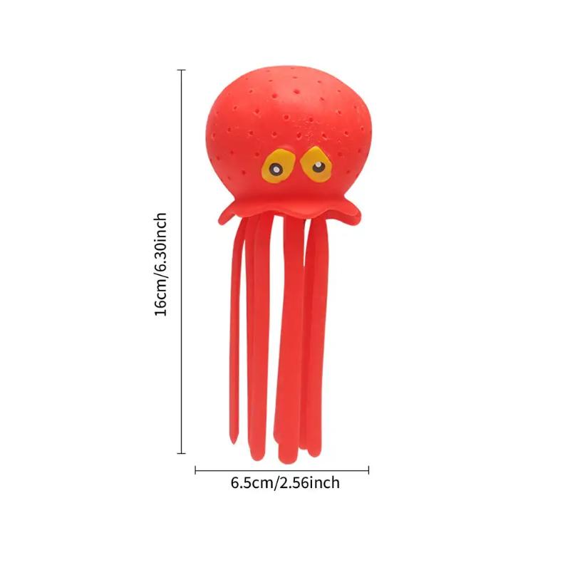 Baby Bath Toys Sponge Water Absorbing Octopus Squeezing Stress Relief Toys Summer Swimming Play Water Bath Toy for Children