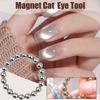 5mm Wasserwellen Katzenaugen Magnetperlen Ozeanstil Magnetische Runde Kugel Nagelgelpolitur 3D Streifen-Effekt Maniküre Kunstwerkzeuge