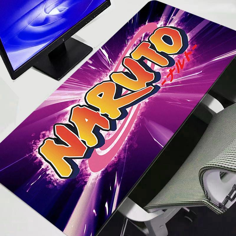 Large E-sports Mouse Pad Naruto Smooth Flexible Rubber Gamer PC Computer Keyboard For CSGO Kawaii Mosuepad Durable