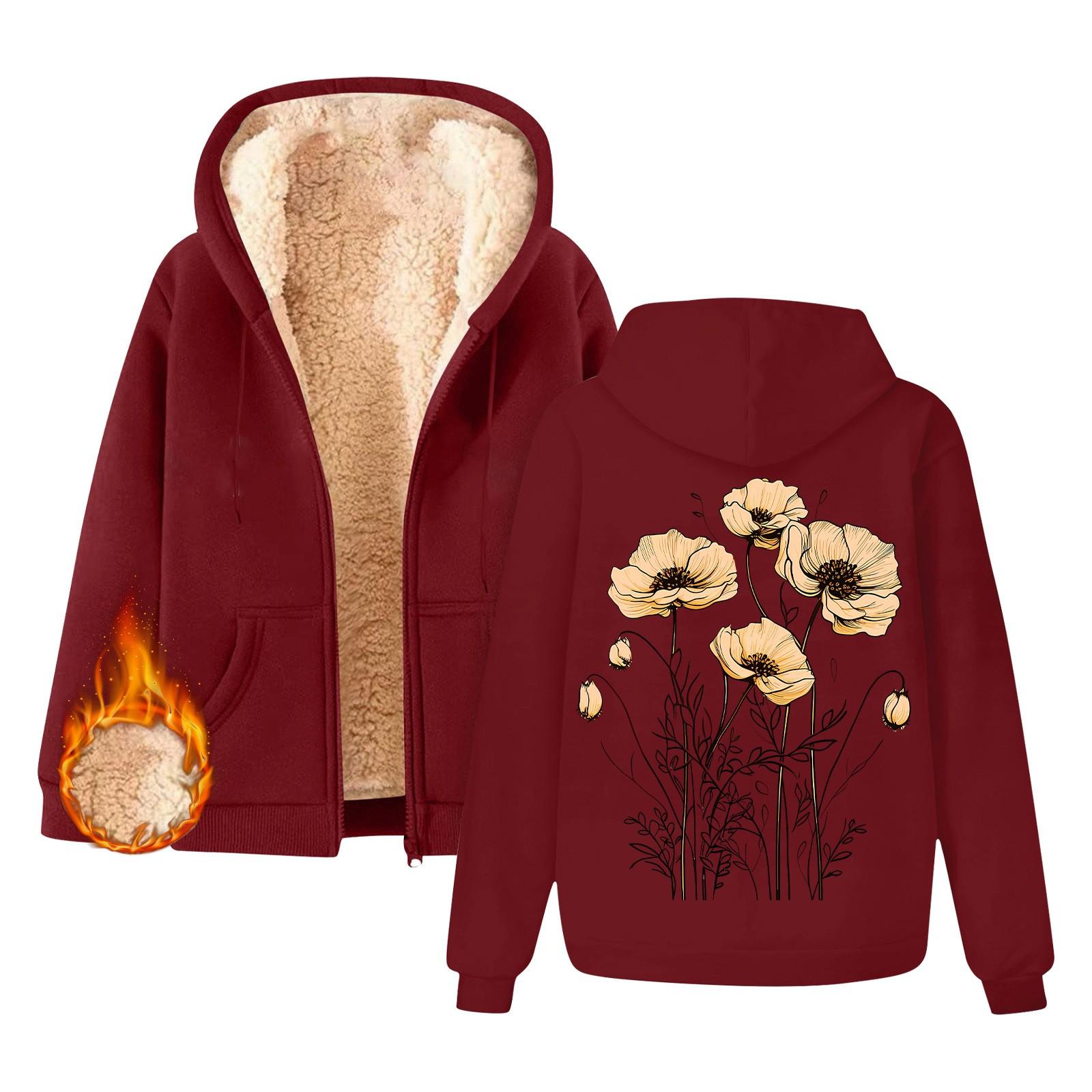 

Мужская и женская мода. Одно и то же пальто с флисовой толстой толстовкой с капюшоном. Кардиган с капюшоном. XL винный