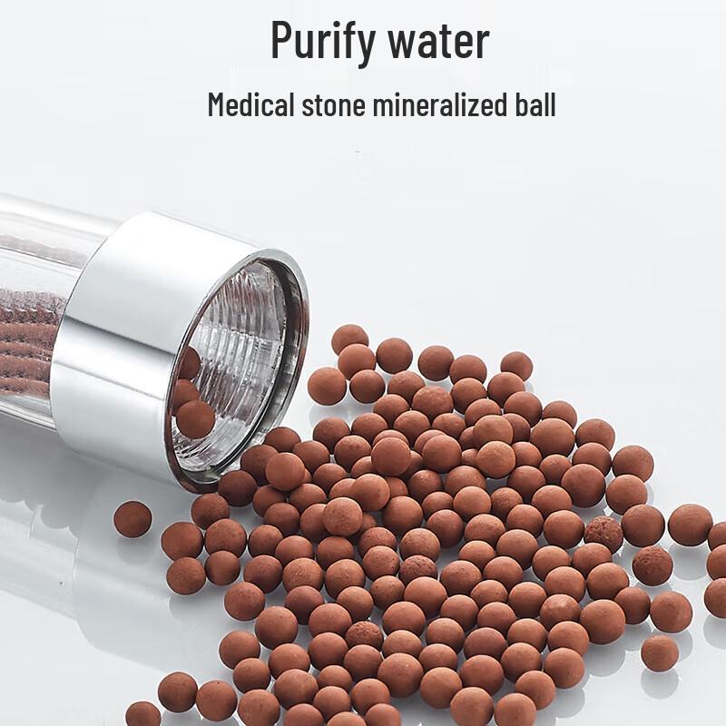 Chu Ke Pressurized Maifan Stone Filter Handheld Shower Head
