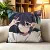 Chuunibyou demo Koi ga Shitai Rikka Takanashi Square Double-Sided printed Pillow Case Bedroom Bedside Pillow Sofa Cushion Cover