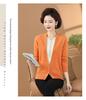 2023 Autumn-Winter V-neck Wool Sweater for Middle-aged and Elderly Women - High Quality Knitwear, Fake Two-piece Design