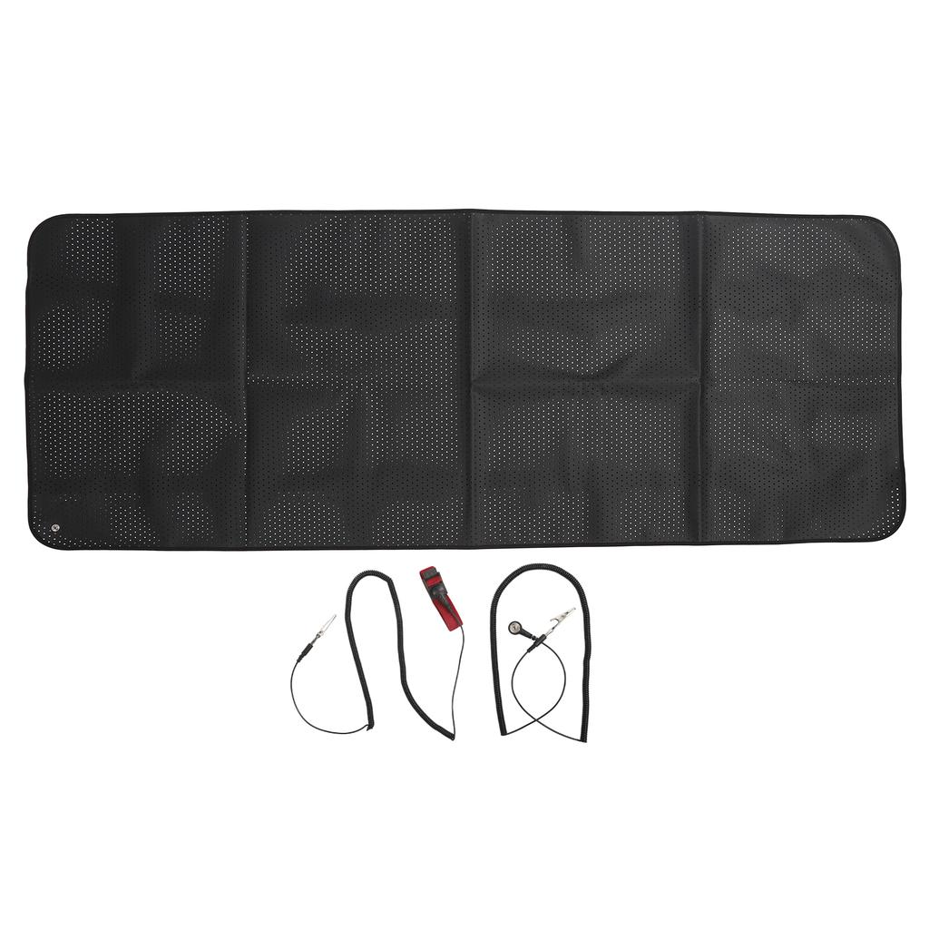 Grounding Mat Anxiety Relief Grounding Sheet Improves Digestion Stable Mood Meditation Breathable Hole for Sleeping