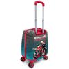 coral high Kids Anime Motorcycle Patterned Children's Suitcase 16782