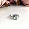 Silver Ring with Mystic Topaz 2.197ct (2016953)