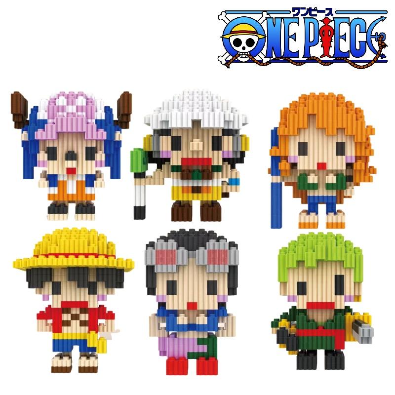 Pirate King Micro Diamond Building Blocks Compatible With Lego Cartoon Figures