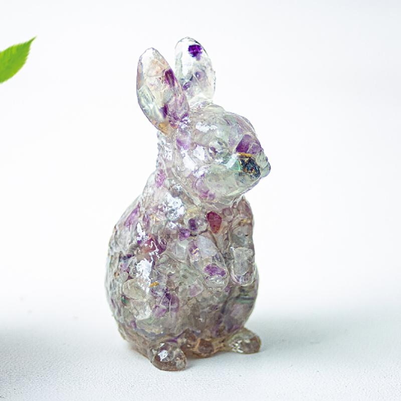 

Rabbit Traditional Desktop Decoration Home Accessories Tea Pet Collection Sculpture Crafts
