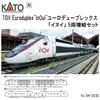 N Měřítko KATO Francouzské národní dráhy Sada Železniční model TGV Euroduplex č. 10-2132 (SNCF) 5-Auto Doplněk "inOui"