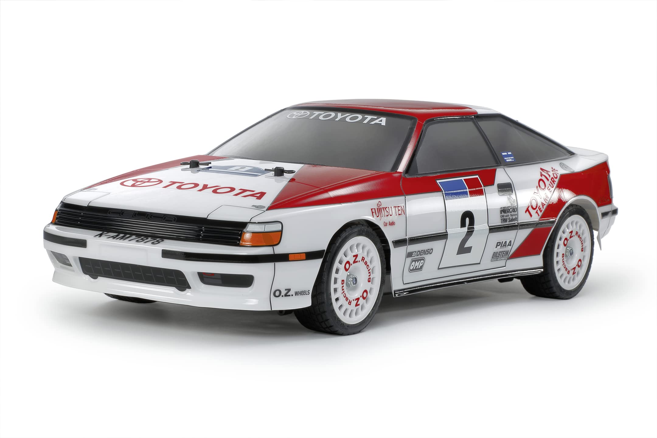 

Tamiya Electric RC Car Series 718 Toyota Celica 58718 1/10 No. 1/10RC GT-FOUR (ST165) (TT-02 Chassis) белый