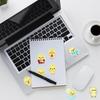 50PCS Cute Yellow Duck Animal Stickers for Water Bottles, Laptops, Suitcases, and Phones - Creative DIY Accessory