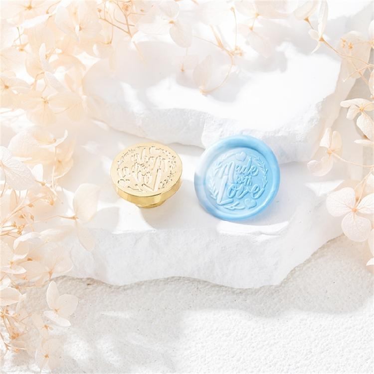 Sealing Wax Stamp English Series Wax Seal Stamp for Gift Wrap Scrapbooking Decor