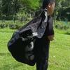 Large Capacity Balls Carry Shoulder Pouch Durable Basketballs Mesh Bag  Camping