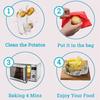 Microwave Potato Bag Reusable Express Microwave Potato Cooker Bag Baked Potato Cooker Perfect Potatoes 1 Minutes Red Baked Pouch