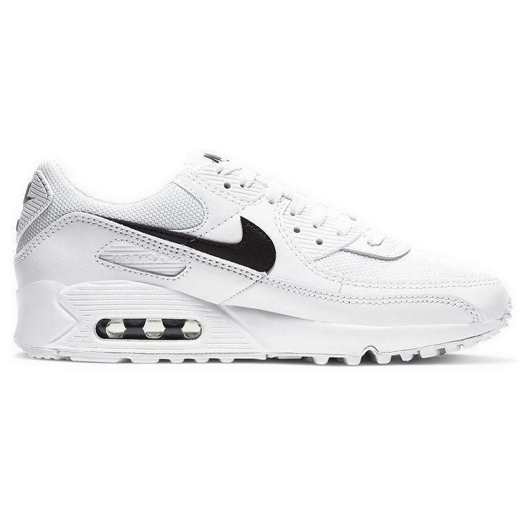 Nike Air Max 90 White Black Women Sneakers CQ2560-101
