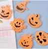 Halloween Dekor Rolig Pumpalykta Silikonform DIY Pumpa Kristall Epoxiharts Formar Rumsinredning Tårtdekorationsverktyg