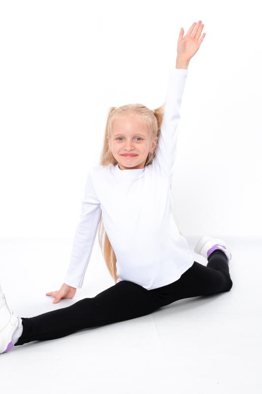 Leggings – Girls' Soft Velvet with Elastic Waist, Everyday, Winter, 6000-113-1 HC