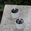 Solar Tea Lights Outdoor Garden LED Flameless Flickering Candle Light Landscape Courtyard Lamp Waterproof Dusk to Dawn Lighting