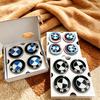 ta124Pcs 56mm 68mm ABS Car Wheel Center Caps For M E46 E90 F10 F30 E87 F20 G20 E60 E39 E92 F11 F31 E61 F25 E36 X3 X5 Accessorie