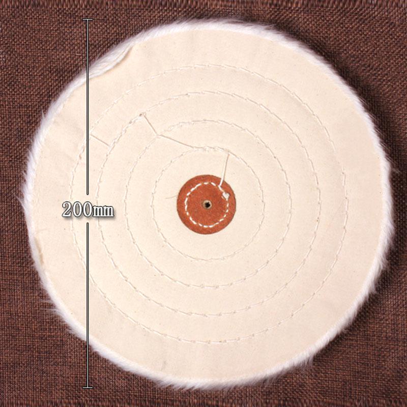 50-200mm Cloth Wool Polishing Wheel Buffing Pads Wheel Cleaning Pad Power Angle Bench Grinder Tool Polishing Disc Polisher