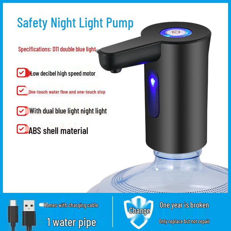 ავტომატური ბოთლის წყლის ტუმბო დისპენსერი საყოფაცხოვრებო მოხმარებისთვის