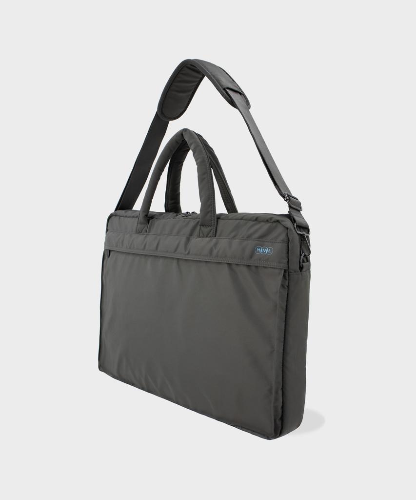 Monolight Premium Business Briefcase 17 Grey