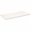VidaXL Dessus de bureau blanc 110x55x2,5 cm bois massif de pin 824436