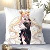 Cushion Pillow, Cute Water Ice Moon Hare Animation Peripheral Bed Sofa Decorative Pillow