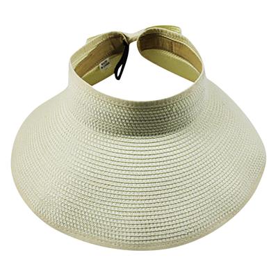 Women’s Summer  Sun Visor w/Cute Bowtie Hat