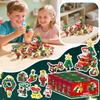Christmas Building Block Toy Christmas TreeReindeer Assembly SantaClaus Gift