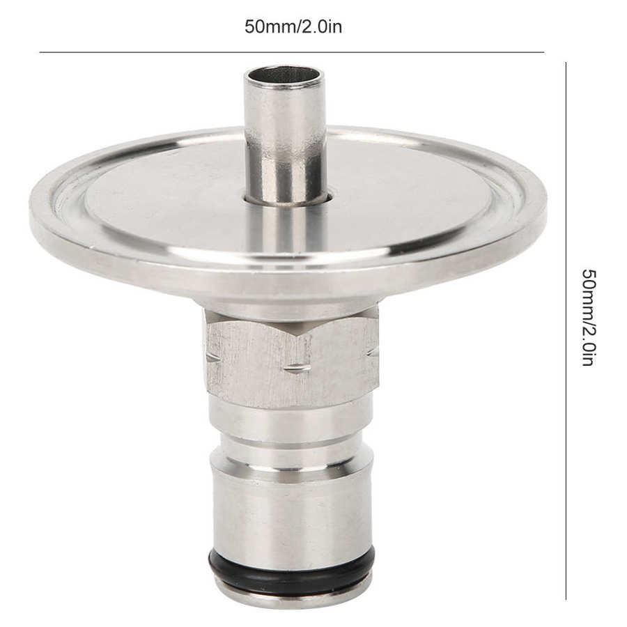 1.5in Gas/ Liquid Stainless Steel  Lock Post Adapter Clamp to  Connector Adapter Beer Brewing dispenser equipment