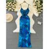 Sanya Sling Elegant Graceful Seaside Holiday Beach Dress