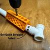 Non-Slip Drill Bit Holder Firmly Fixed Auxiliary Drill Bit Safe Drill Jig  PVC Pipe