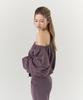 GRANDE LINE String Off-Shoulder Long Sleeve