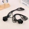 1.8M EU/US Plug E27 Full Teeth Lamp Base Holder Power Cord Hanging Pendant LED Light Fixture Socket Cord Adapters With Switch