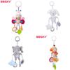Infant Plush Rabbit Cat Dog With Music And Hanging Loop For Touch And Visual Stimulation